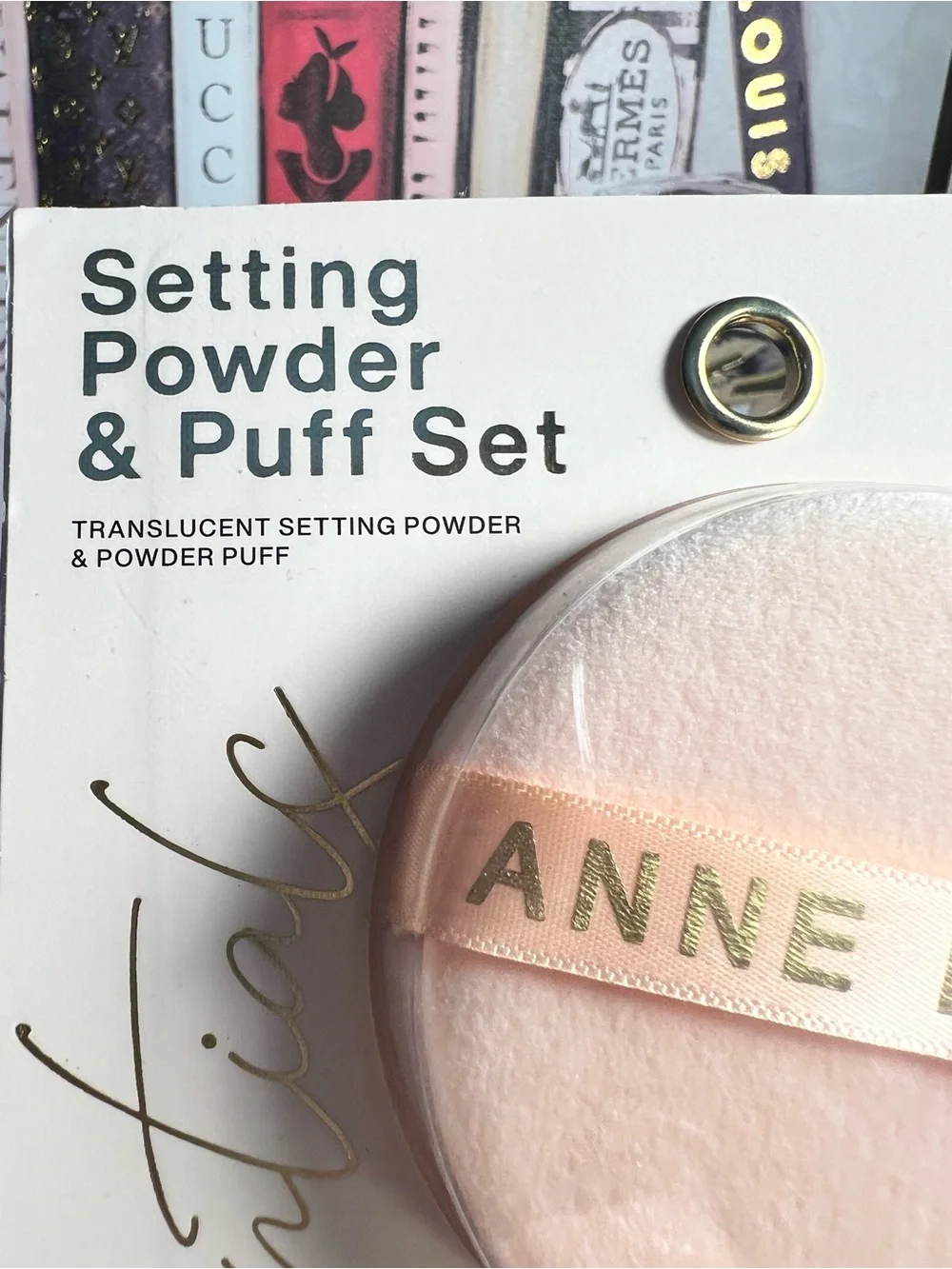 Anne Klein Translucent Powder & Puff Set (2 Pack)